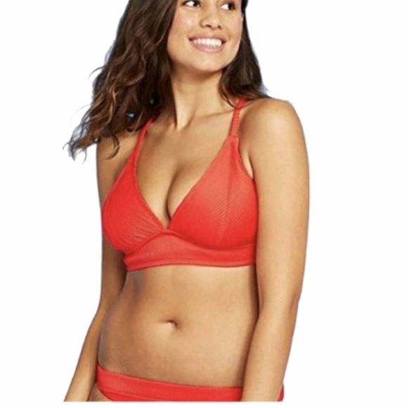 Xhilaration red/orange bikini top - Picture 1 of 6